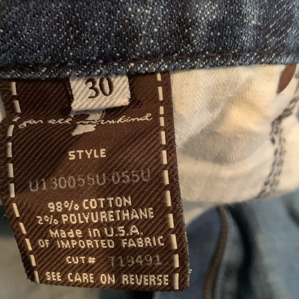 7 for All Mankind A Line Jeans - Picture 4 of 5